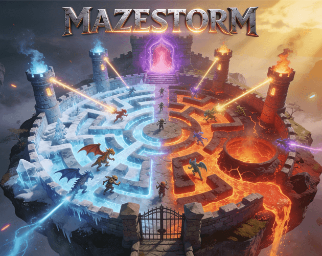MAZESTORM cover