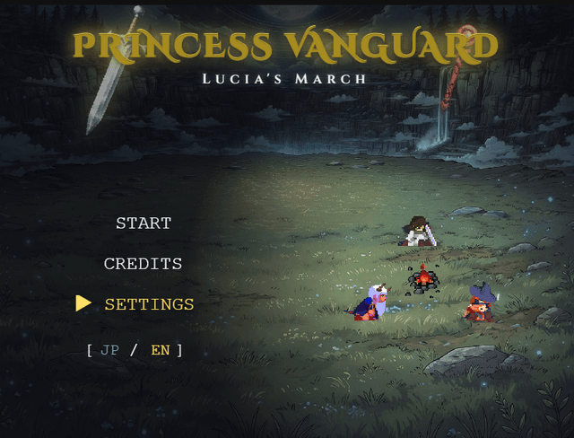 Princess Vanguard: Lucia's March cover