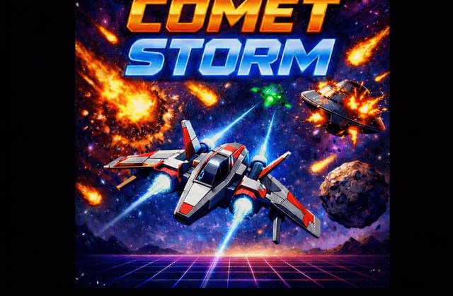 Comet Storm – Free Browser Demo cover