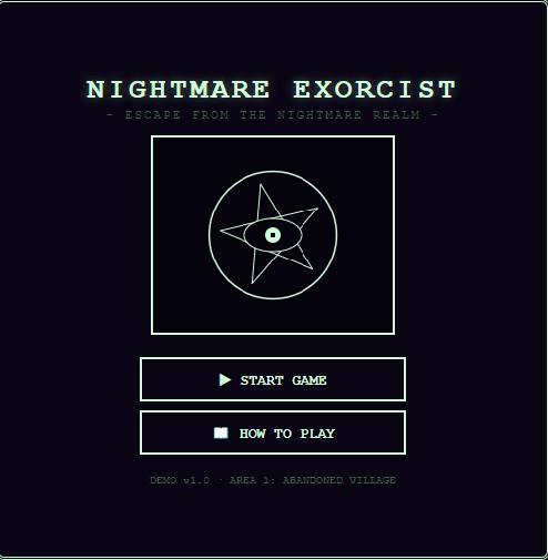 Nightmare Exorcist- Escape from Nightmare-Demo cover
