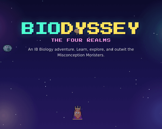 Biodyssey - IB Biology adventure game cover
