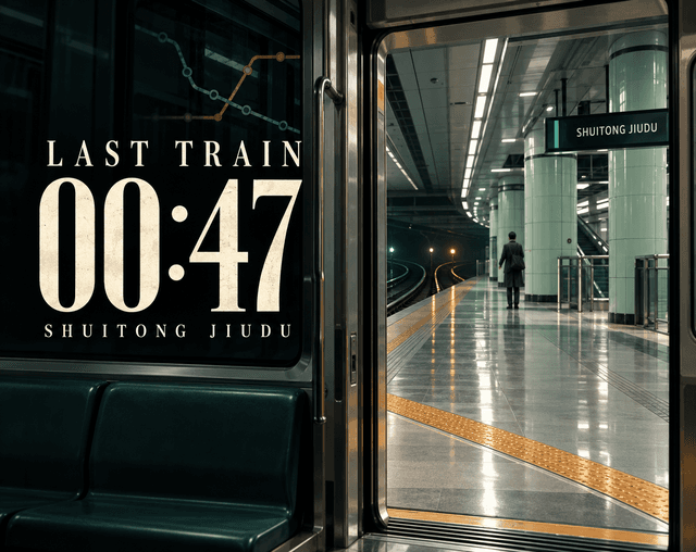 Last Train 00:47 — Shuitong Jiudu cover