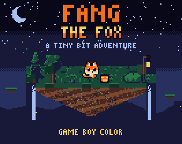 Fang the Fox for Game Boy Color cover