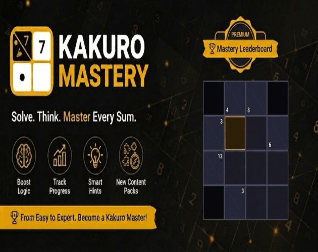 Kakuro Mastery: Logic Puzzle 대표 이미지