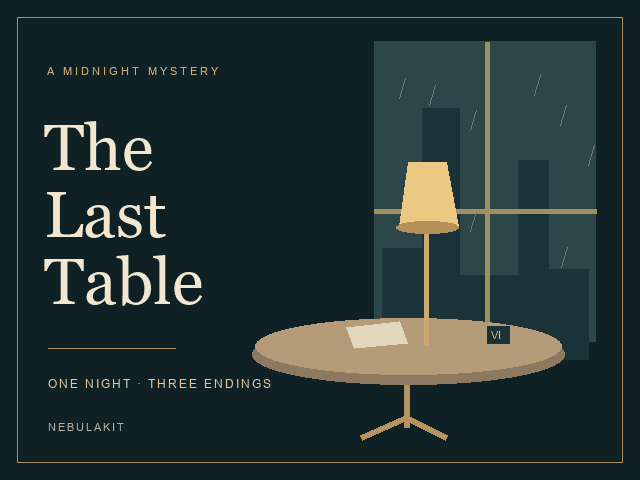 The Last Table cover