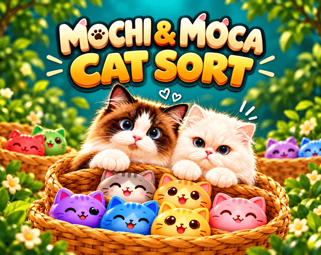 Mochi & Moca: Cat Sort 대표 이미지