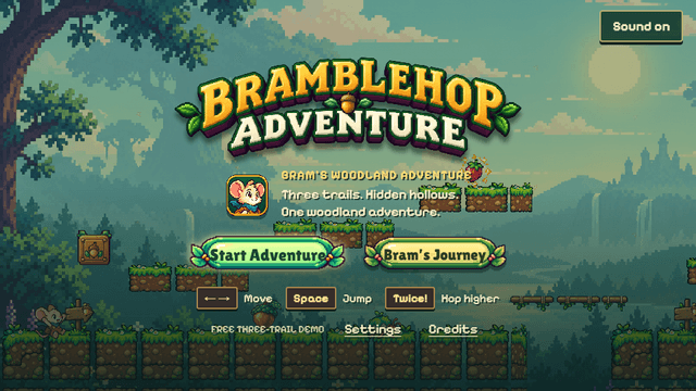 Bramblehop Adventure — Free Windows Demo cover