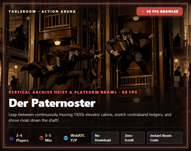 Der Paternoster – Moving Elevator Heist 대표 이미지