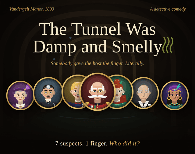 The Tunnel was Damp and Smelly 대표 이미지