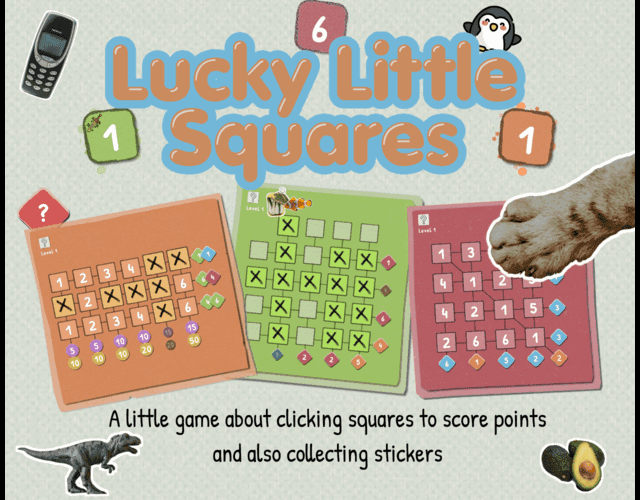 Little Lucky Squares cover