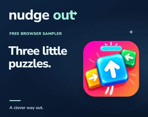 Nudge Out — Three-Puzzle Sampler cover