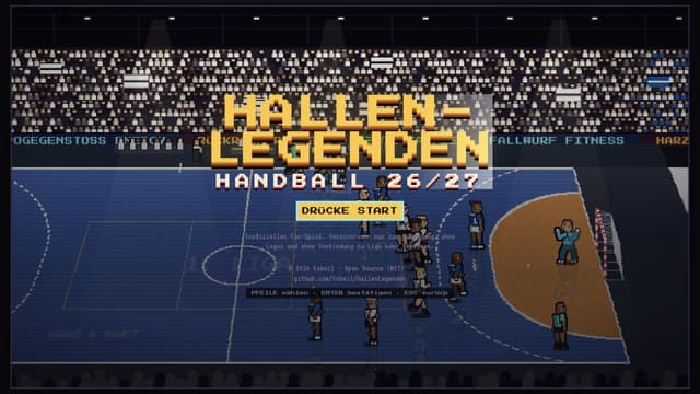 Hallenlegenden.de – Retro Handball cover