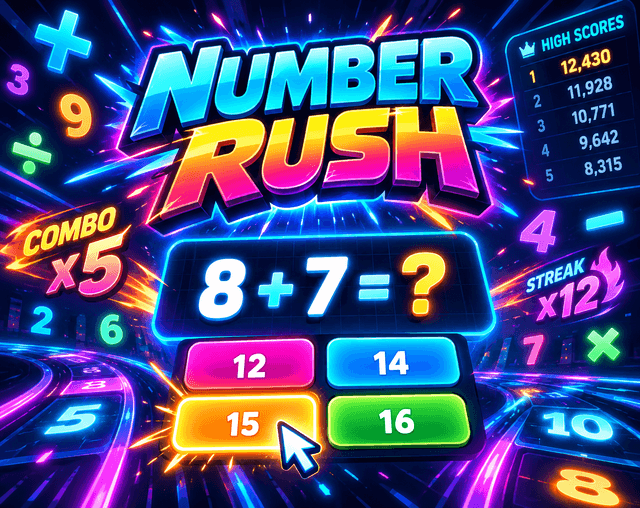 Number Rush 대표 이미지