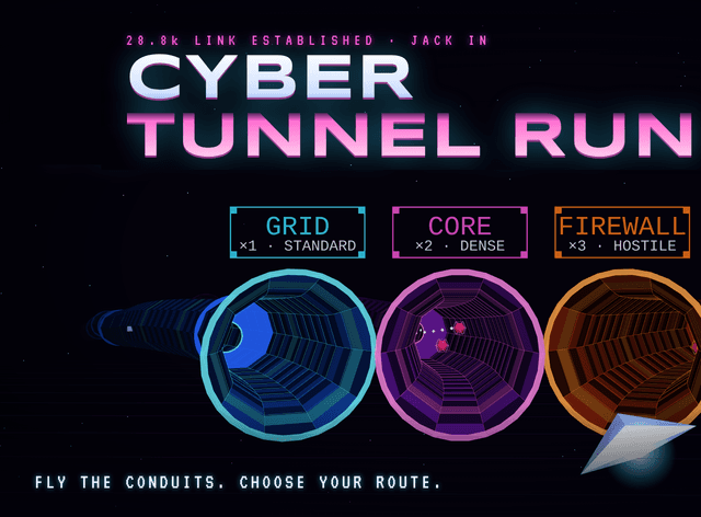 Cyber Tunnel Run 대표 이미지