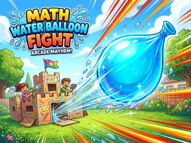 Math Water Balloon Fight 대표 이미지