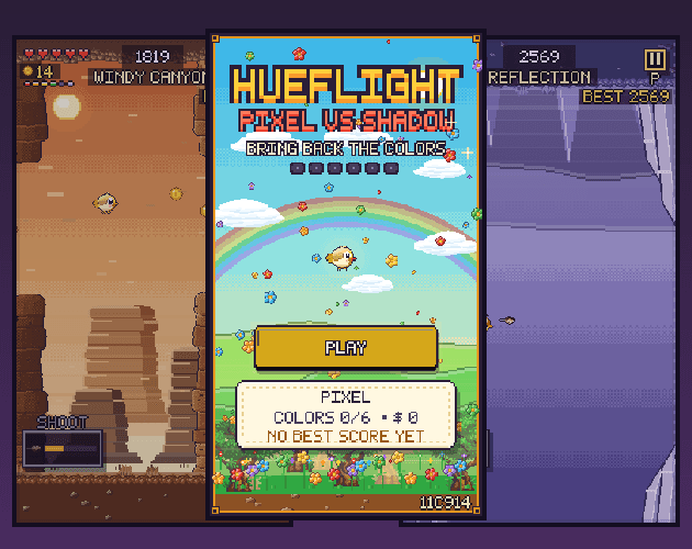 Hueflight: Pixel vs Shadowのメイン画像