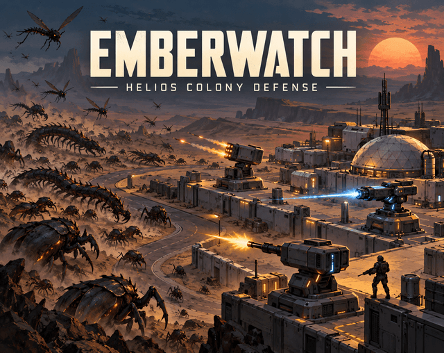 Emberwatch — Helios Colony Defense 대표 이미지