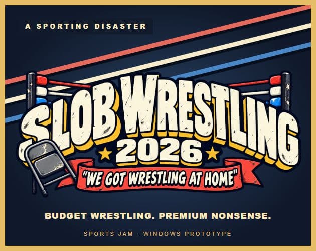 SLOB WRESTLING 2026 — We Got Wrestling At Home cover