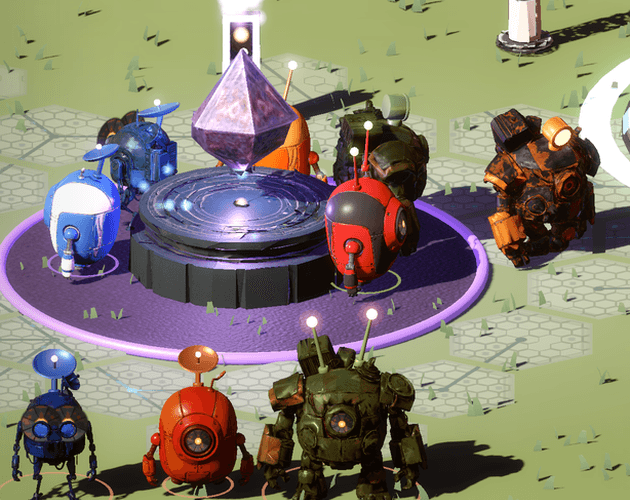 AlloyMind: Robot Colony Sim cover