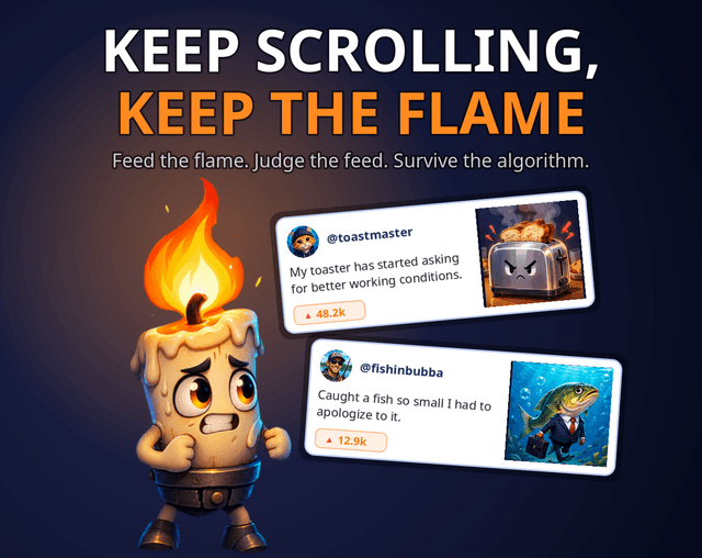 Keep Scrolling, Keep The Flameのメイン画像