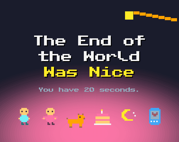 The End of the World Was Nice 的封面