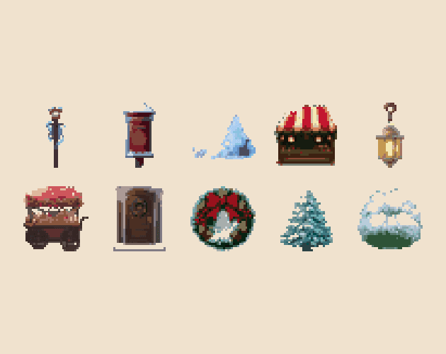 MattIAco - Cozy Christmas Exteriors - Free Demo (10 of 48) cover
