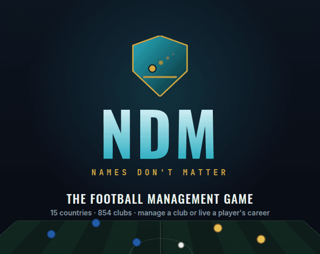 NDM — Names Don't Matter cover