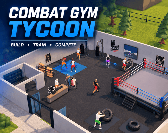 Combat Gym Tycoon - Demo cover
