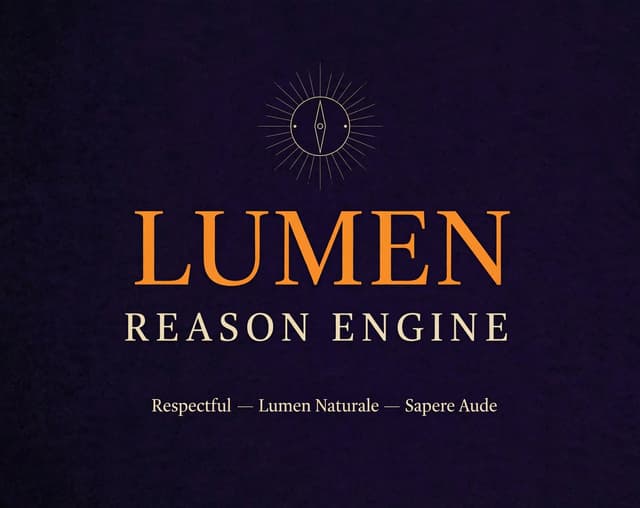 Lumen: Reason Engine 대표 이미지