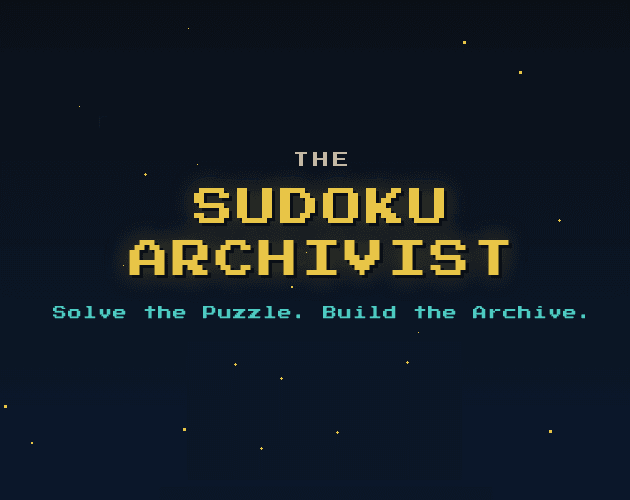 Sudoku Archivist cover