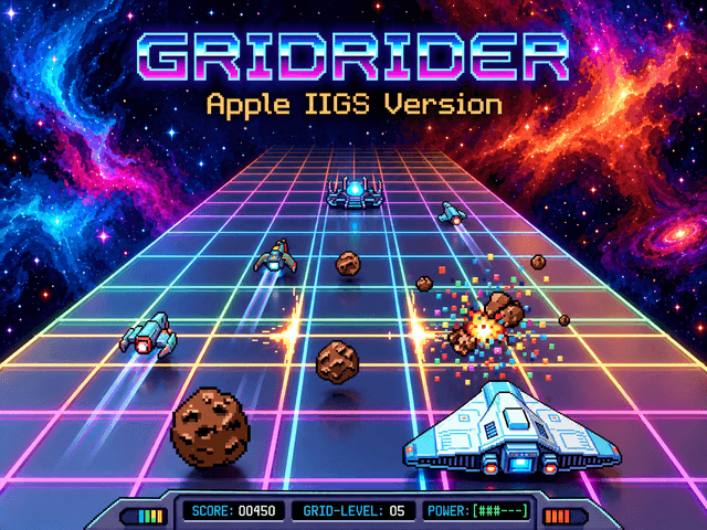 GRIDRIDER Apple IIgs 대표 이미지