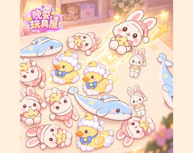 晚安,玩具屋 · Goodnight, Toyhouseのメイン画像