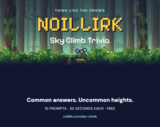 Noillirk — Sky Climb Trivia 대표 이미지